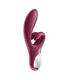 Vibromasseur rabbit point G rouge double stimulation clitoridienne Touch Me Satisfyer - CC597811SA
